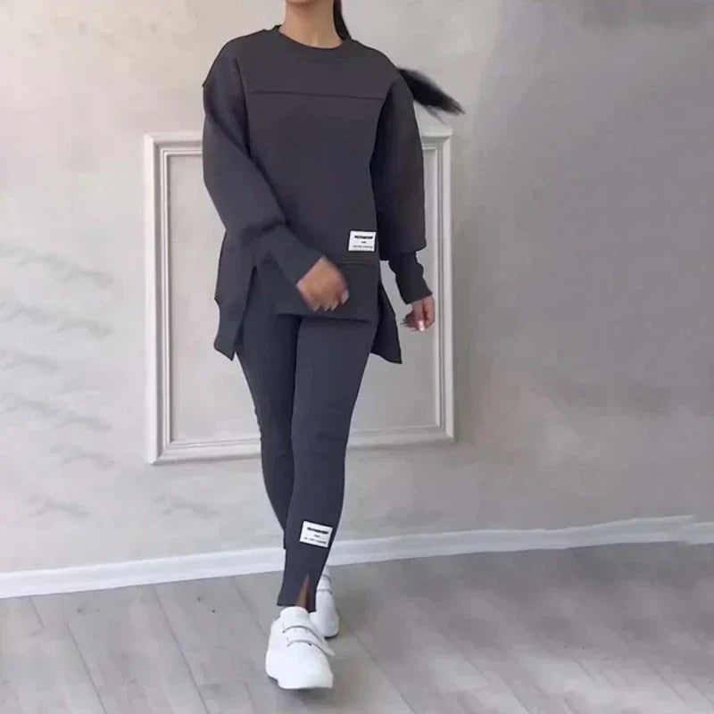 🔥Hot Sale-50% Off🍃Women's Casual Sweatshirt Leggings Set