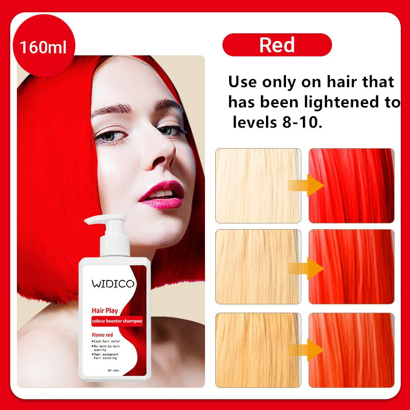 3-i-1 Instant Hair Dye Shampoo til langvarig farve