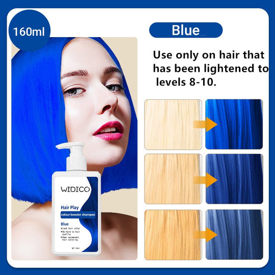 3-i-1 Instant Hair Dye Shampoo til langvarig farve