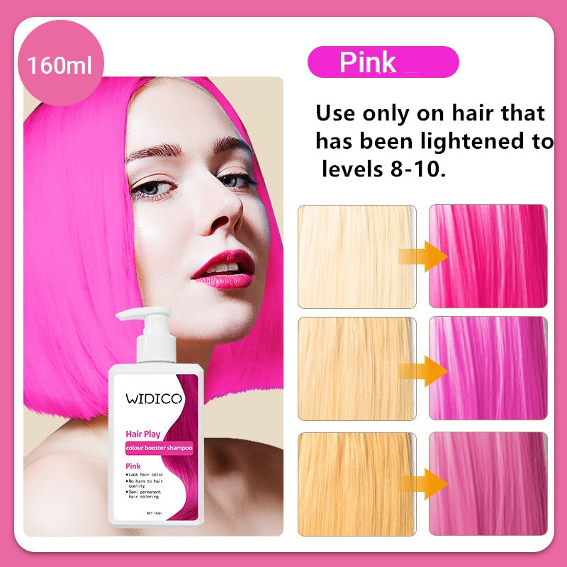 3-i-1 Instant Hair Dye Shampoo til langvarig farve