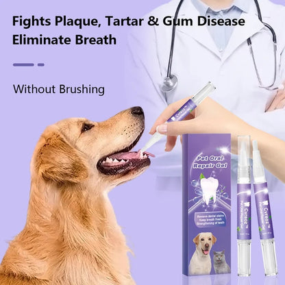 🐕Hot Sale🐾Pet Oral Repair Gel🐶✨ - Fast Relief for Oral Pain & Healthy Smiles