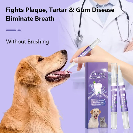 🐕Hot Sale🐾Pet Oral Repair Gel🐶✨ - Fast Relief for Oral Pain & Healthy Smiles
