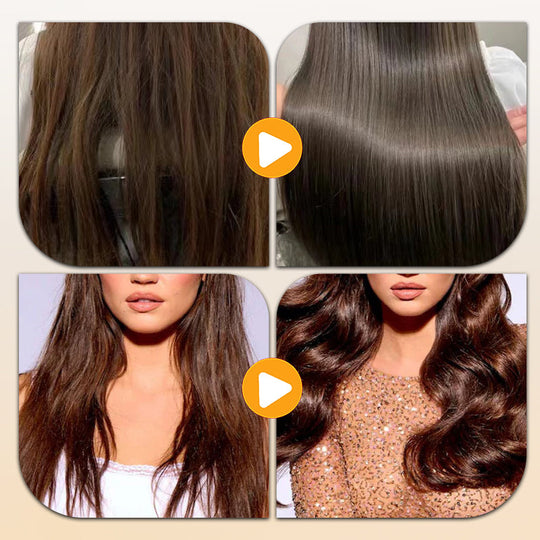 Peli di cheratina polipeptidica che ripristina il balsamo idratante