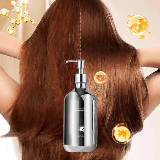 Shampoo umido nutriente per capelli lisci