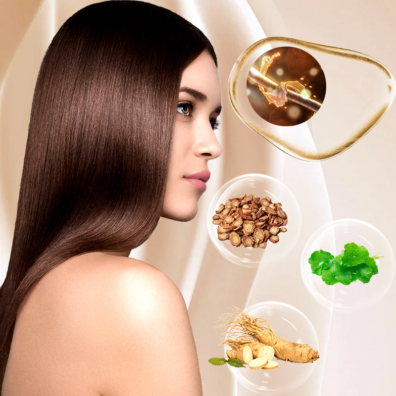 Shampoo umido nutriente per capelli lisci