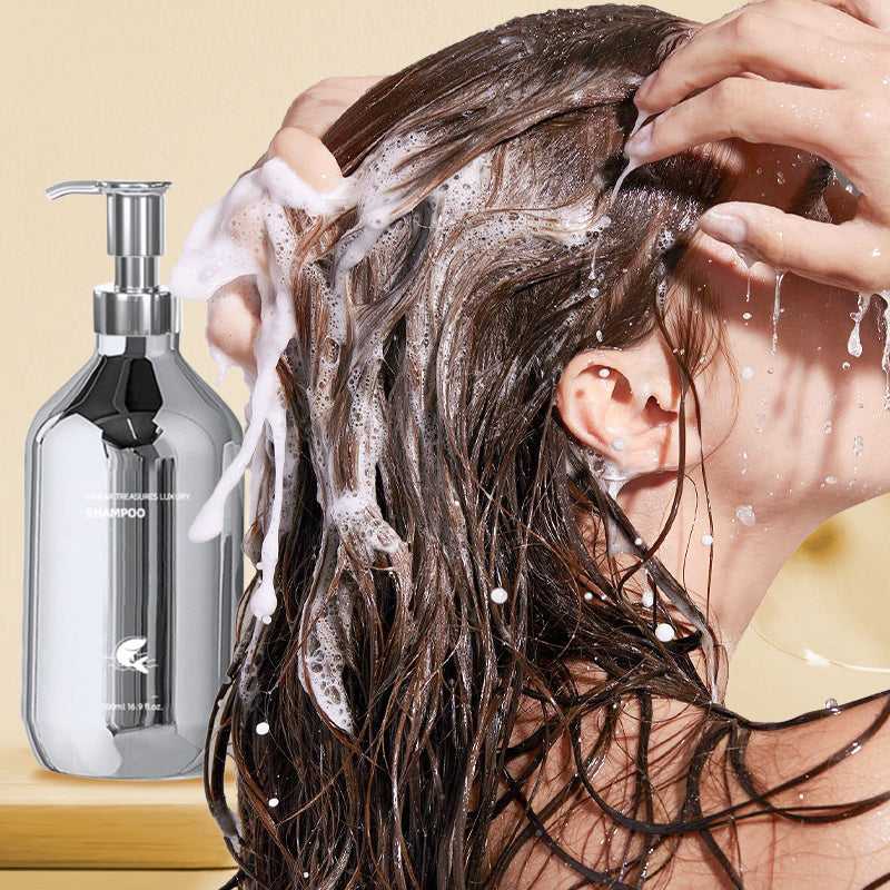 Shampoo umido nutriente per capelli lisci