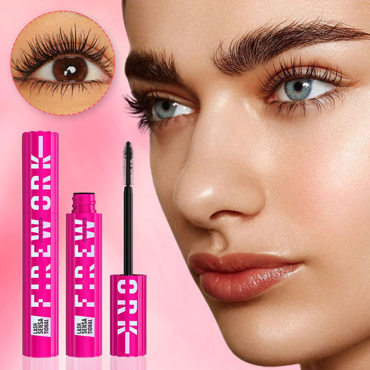 Uiscedhíonach volumizing mascara smudge-cruthúnas a dhéanamh