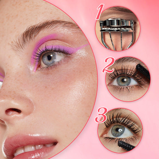 Uiscedhíonach volumizing mascara smudge-cruthúnas a dhéanamh