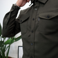 🍂New Autumn/Winter Men’s Brushed Casual Shirt (European & American Youth Cut) - Sanded Soft Finish, Shacket-Ready, Layering Essential
