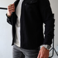 🍂New Autumn/Winter Men’s Brushed Casual Shirt (European & American Youth Cut) - Sanded Soft Finish, Shacket-Ready, Layering Essential