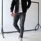 🍂New Autumn/Winter Men’s Brushed Casual Shirt (European & American Youth Cut) - Sanded Soft Finish, Shacket-Ready, Layering Essential