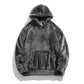 🔥Early Winter Discount-50% OFF⏰Men's Solid Color Thickened Loose Fuzzy Hooded Sweatshirt