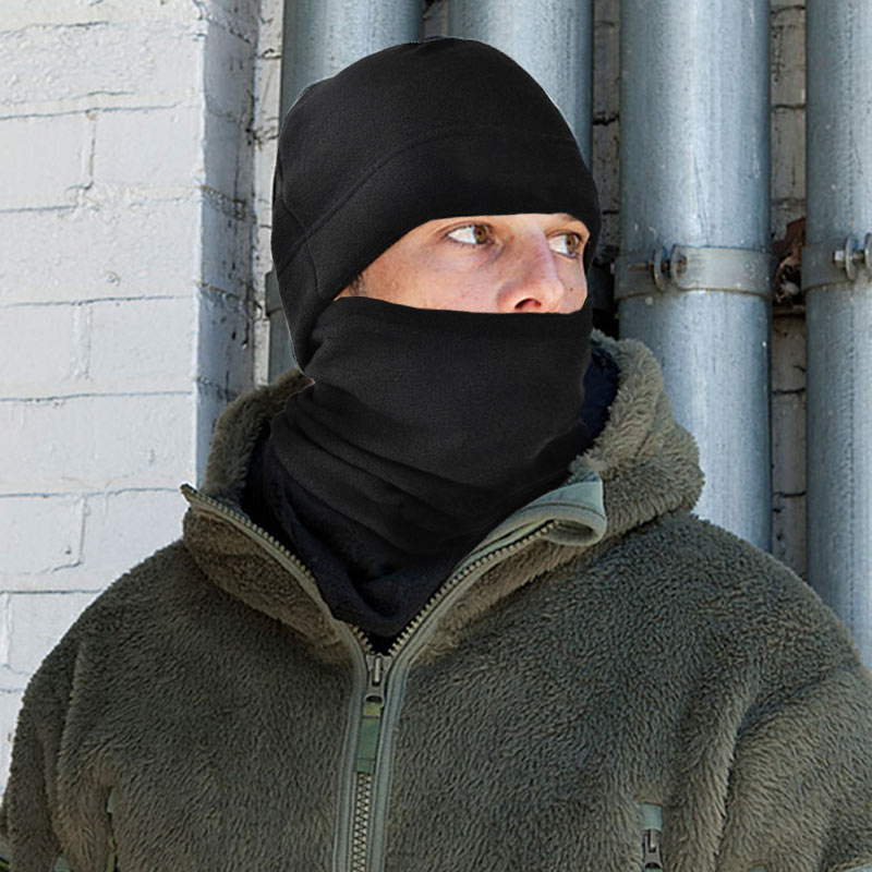 🔥Sista dagen - Köp 1 få 1 gratis!🎁50 000+ SÅLDA! Nästan slut✨Vindtät polarfleece Balaklava med huva Mask Hatt
