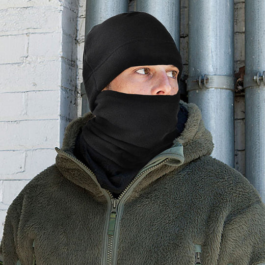 🔥Sista dagen - Köp 1 få 1 gratis!🎁50 000+ SÅLDA! Nästan slut✨Vindtät polarfleece Balaklava med huva Mask Hatt