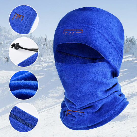 🔥Sista dagen - Köp 1 få 1 gratis!🎁50 000+ SÅLDA! Nästan slut✨Vindtät polarfleece Balaklava med huva Mask Hatt