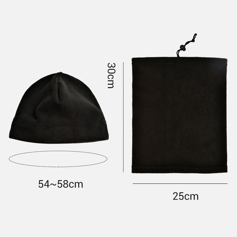 🔥Sista dagen - Köp 1 få 1 gratis!🎁50 000+ SÅLDA! Nästan slut✨Vindtät polarfleece Balaklava med huva Mask Hatt