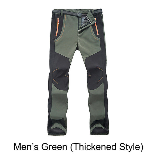 👖 50% DE RÉDUCTION! ✨ Pantalon de Randonnée - Coupe-Vent, Imperméable et Chaud avec Taille Élastique pour Randonnée et Voyages 🏔️🌧️