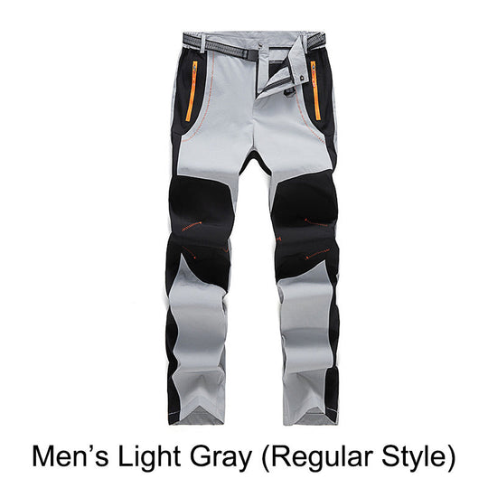 👖 50% DE RÉDUCTION! ✨ Pantalon de Randonnée - Coupe-Vent, Imperméable et Chaud avec Taille Élastique pour Randonnée et Voyages 🏔️🌧️