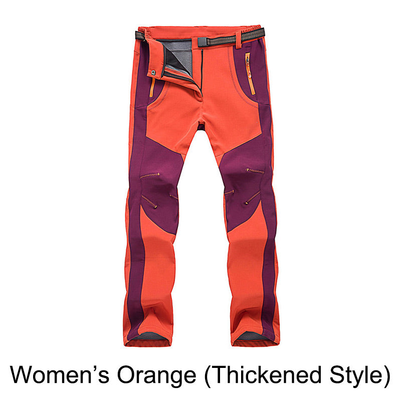 👖 50% DE RÉDUCTION! ✨ Pantalon de Randonnée - Coupe-Vent, Imperméable et Chaud avec Taille Élastique pour Randonnée et Voyages 🏔️🌧️