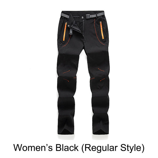 👖 50% DE RÉDUCTION! ✨ Pantalon de Randonnée - Coupe-Vent, Imperméable et Chaud avec Taille Élastique pour Randonnée et Voyages 🏔️🌧️