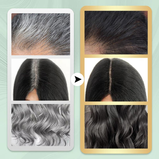 Pitkäaikainen luonnollinen hiusväriaineen shampoo