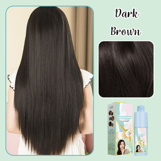 Pitkäaikainen luonnollinen hiusväriaineen shampoo