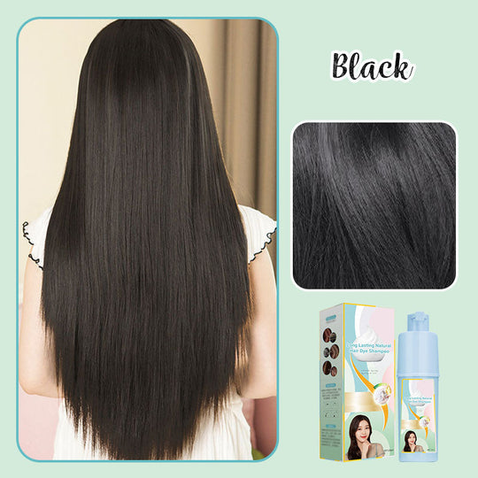 Pitkäaikainen luonnollinen hiusväriaineen shampoo