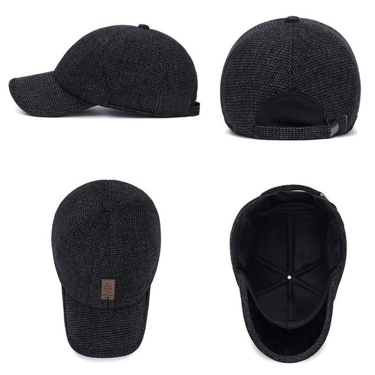 🔥Acheter 1 Obtenez 1 Gratuit💝Le cadeau idéal pour les personnes âgées !-Casquette de baseball légère et chaude pour l'hiver🎅