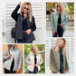 🔥2025 New Women’s Knit Patchwork Puffy Jacket - Soft Knit Panels, Quilted Body, Easy-Zip, Big Pockets 🧶🧷