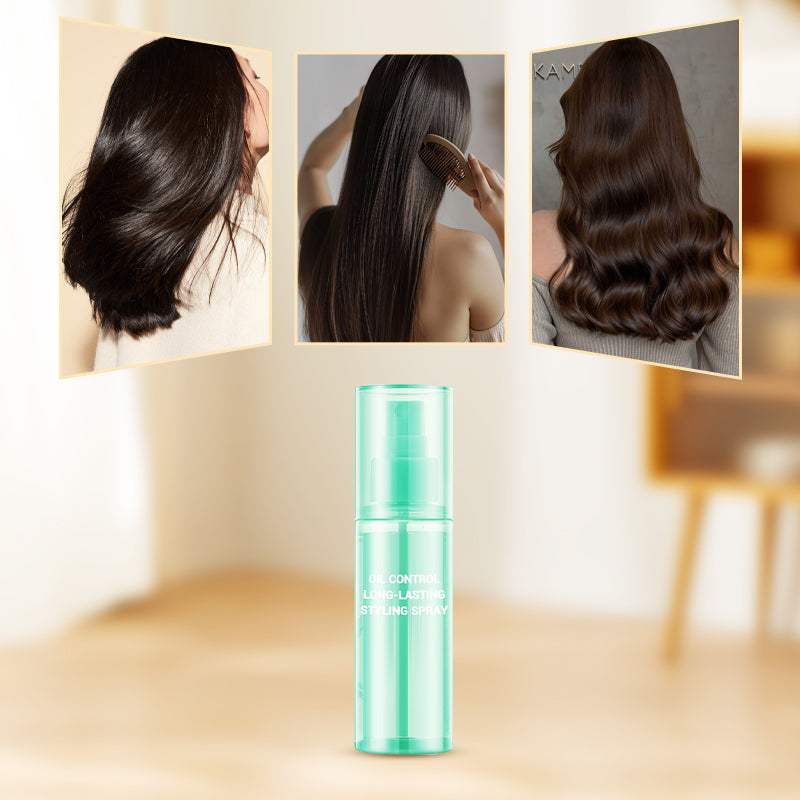 Oljekontroll långvarig styling spray