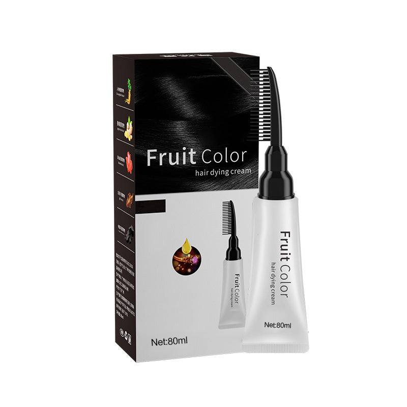 🎅Tidiga julrea - 50% rabatt🎄Hårfärgningskräm med växtextrakt och kam