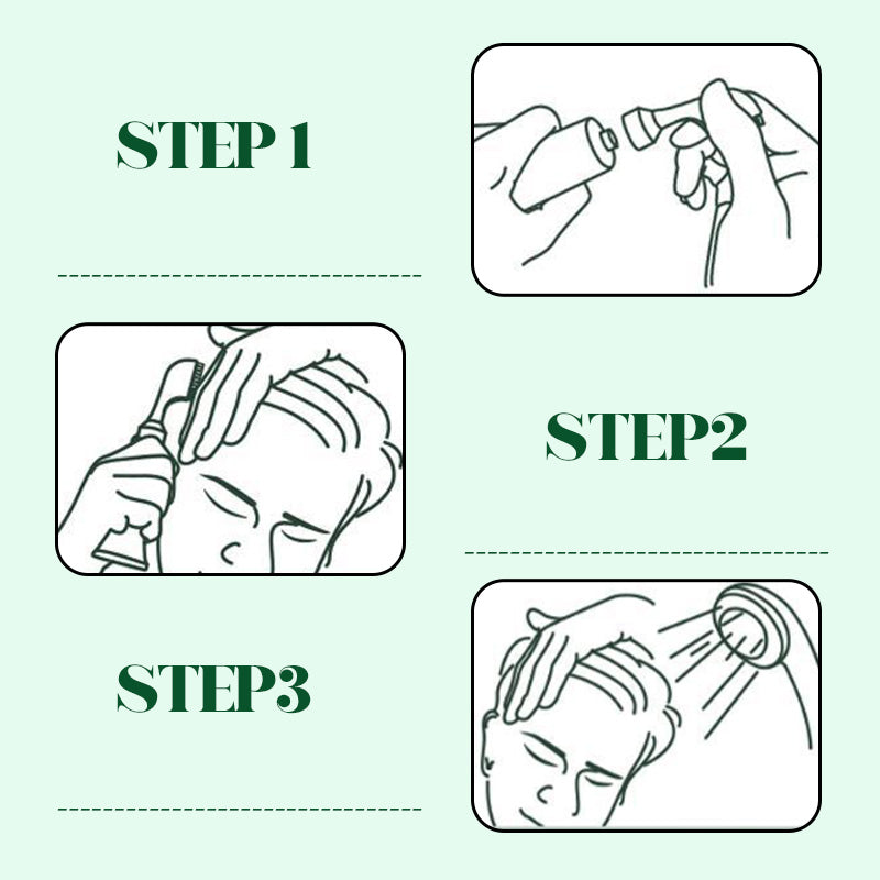 🎅Tidiga julrea - 50% rabatt🎄Hårfärgningskräm med växtextrakt och kam