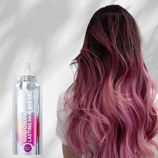 💥Soldes à -50%💥Gel colorant pour cheveux couleur vive longue durée