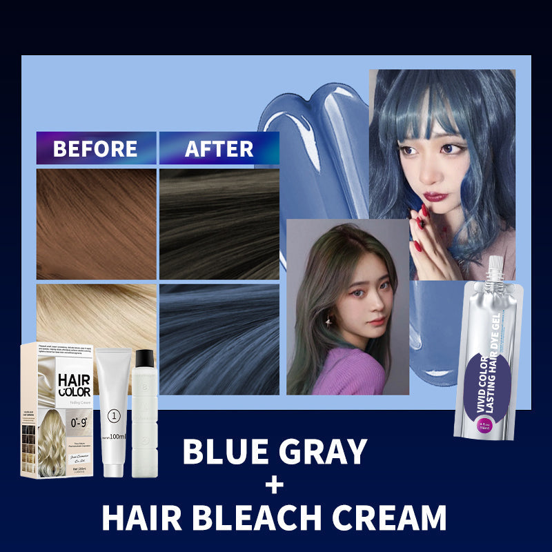 💥Soldes à -50%💥Gel colorant pour cheveux couleur vive longue durée