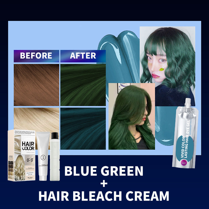 💥Soldes à -50%💥Gel colorant pour cheveux couleur vive longue durée