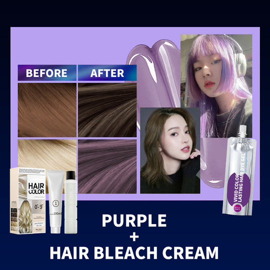 💥Soldes à -50%💥Gel colorant pour cheveux couleur vive longue durée