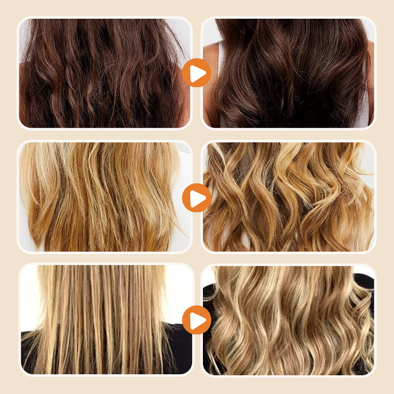 Anti-trassel automatisk hårkrullare med tre temperatur