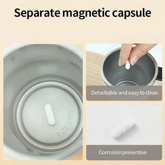 🔥Limited-time offer-Rechargeable Automatic Magnetic Stirring Coffee Mug Set