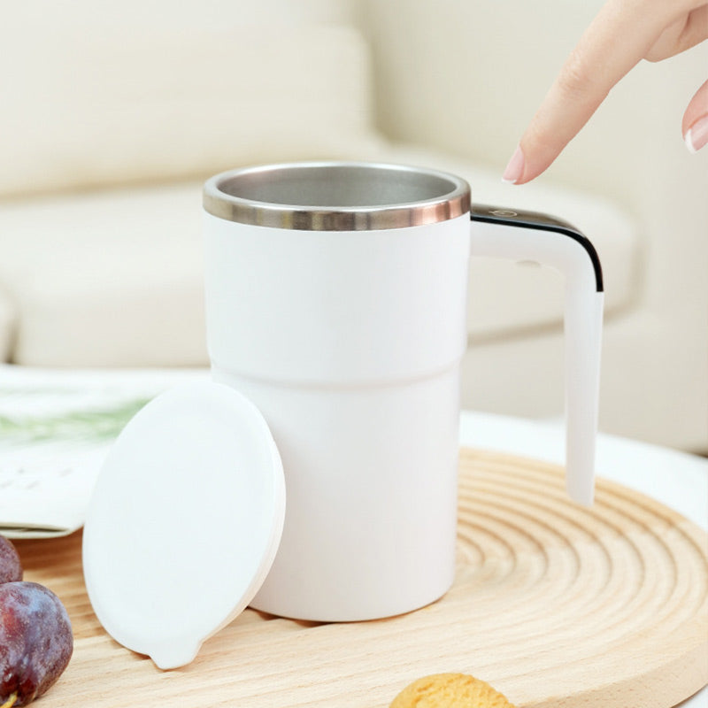 🔥Limited-time offer-Rechargeable Automatic Magnetic Stirring Coffee Mug Set