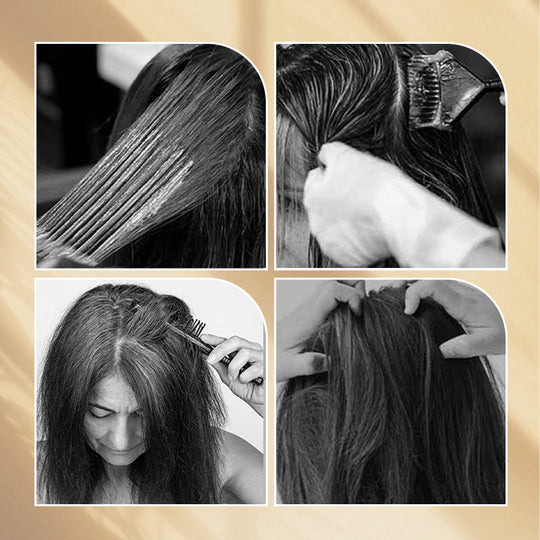 🔥Hot Sale-50% RABAT🎁Fugtgivende hårfarveshampoo til gråt hår