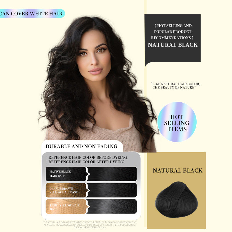 🔥Hot Sale-50% RABAT🎁Fugtgivende hårfarveshampoo til gråt hår