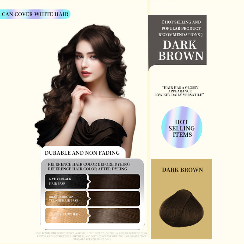 🔥Hot Sale-50% RABAT🎁Fugtgivende hårfarveshampoo til gråt hår