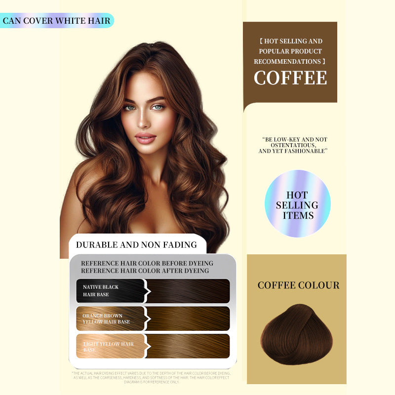 🔥Hot Sale-50% RABAT🎁Fugtgivende hårfarveshampoo til gråt hår