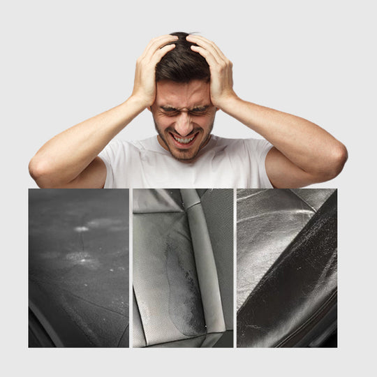 ⏳Offerta speciale a tempo limitato⏰Interni per auto multiuso & Spray detergente per macchie esterne