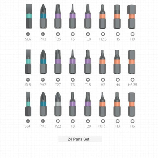 💥🔩 One Kit, Every Fix! Magnetic 24-in-1 Screwdriver Set – 50% OFF! 📦 💡