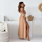 💖Hot Sale💖Women’s Elegant Sexy V Neck Side Slit Dress - Show Off Your Charming Curves, Radiate Elegance!