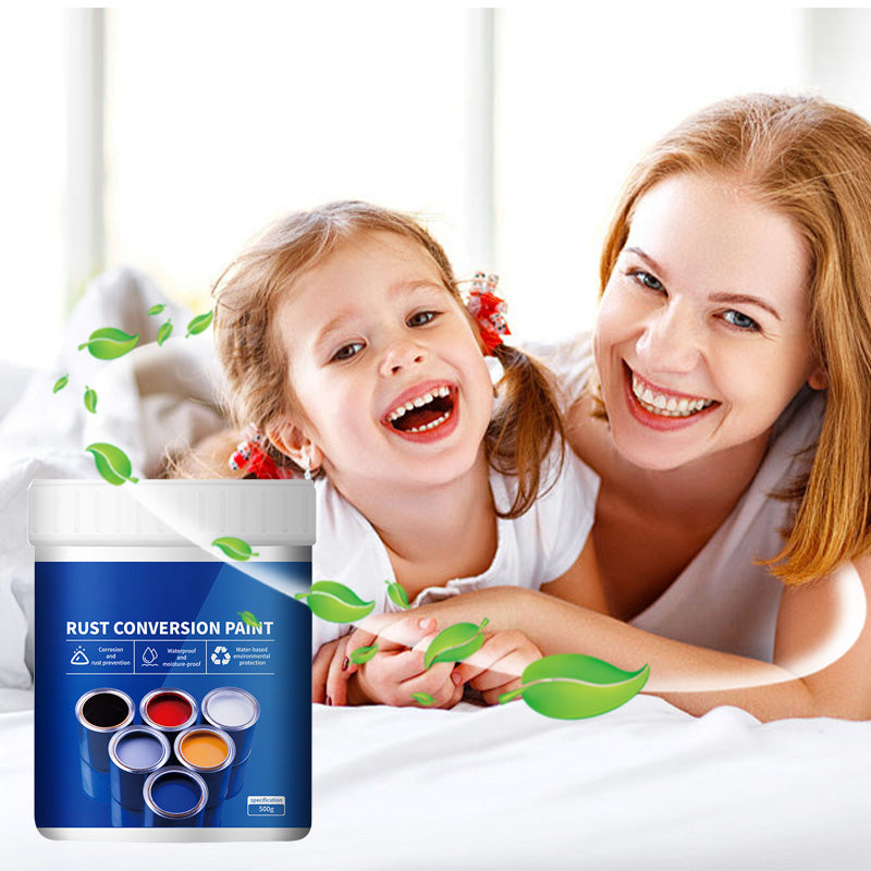 🔥2025 Nyårsrea 50% RABATT🔥Väderbeständig rostfärg för metall - hållbart skydd & Rosttransformation