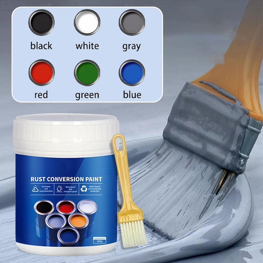 ⏳Limited-time 50% off⏰Weatherproof Rust Converter Paint for Metal🎨