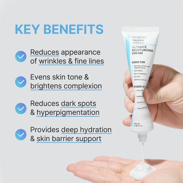 ✨ 2026 HOT SALE🎉💝NIDA Youthful Formula Ultimate Moisturizing Cream