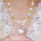 High-grade Purple Full Diamond Beads Necklace（50% OFF） - Luxurious & Versatile for Every Occasion